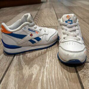 Toddler Light Up - Blippi Reebok shoes — Size 9 (with on/off button)